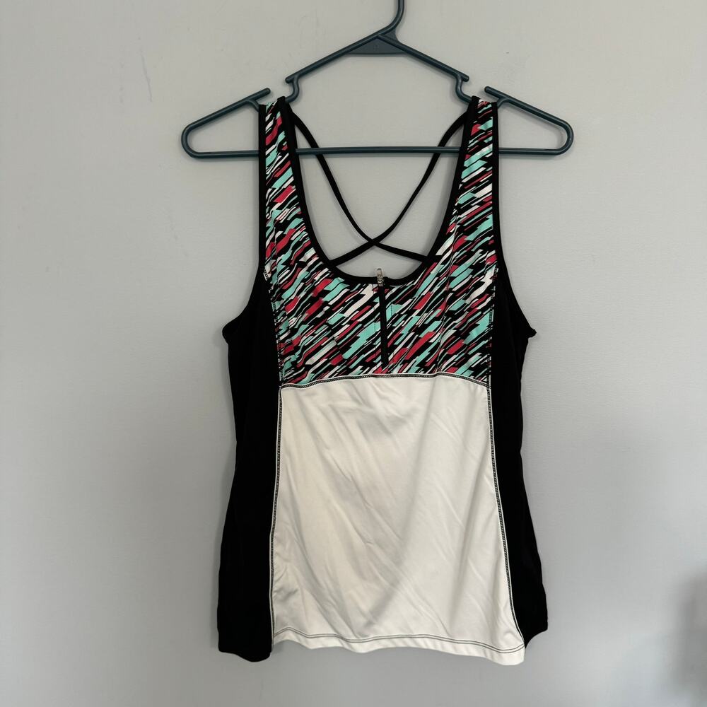 GSX by Grand Slam Activewear Tank Top Sleeveless Women's Size XL Strappy Back